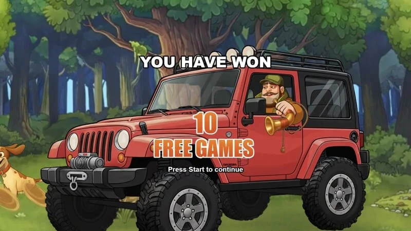 Hunt the Bucks - Free Games-ის გაშვება Booster-panel-ით და Hunter-Wild-ით